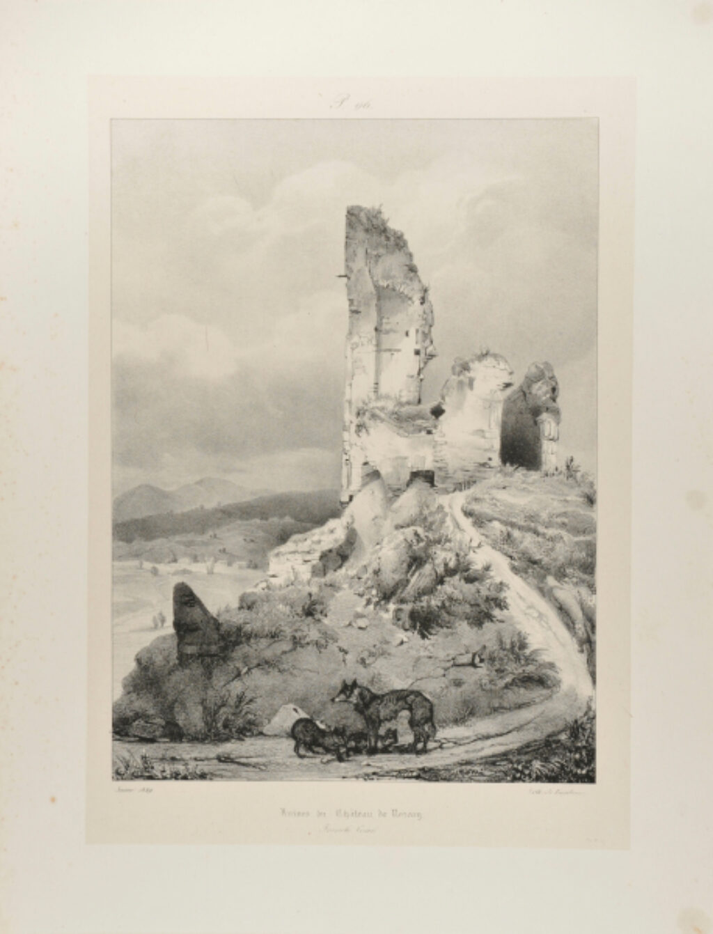 Ruines du Château de Nozeroy