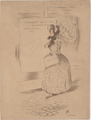 Menu de Banquet de la Vie Bohéme