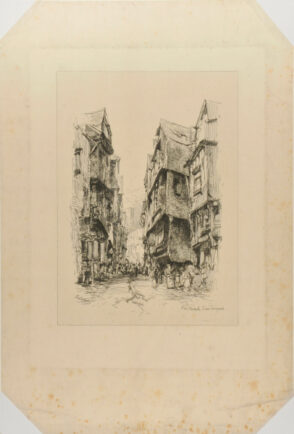 Grand rue à Morlaix