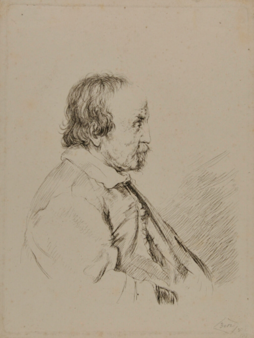 Profile Portrait of a Man