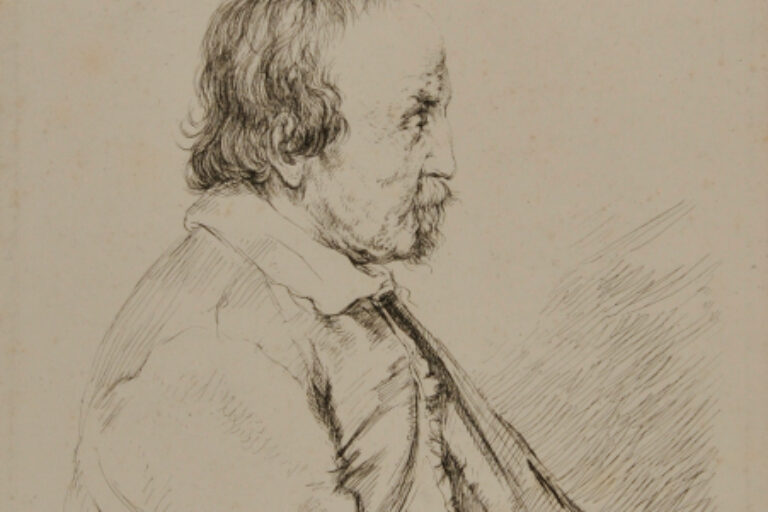 PROFILE PORTRAIT OF A MAN
