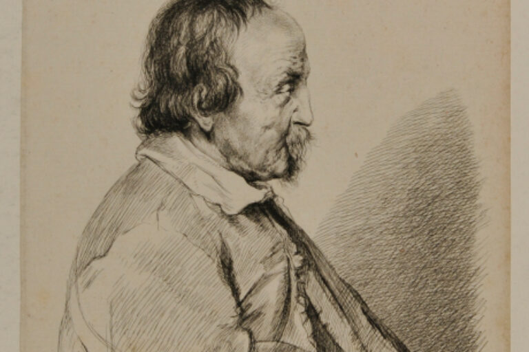PROFILE PORTRAIT OF A MAN