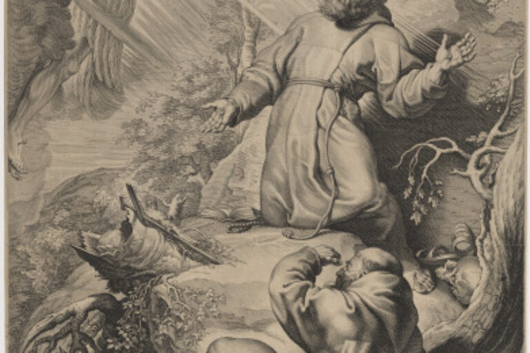 SAINT FRANCIS RECEIVING THE STIGMATA