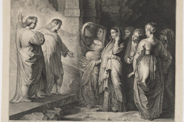 THE HOLY WOMEN AT THE GRAVE