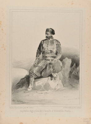 Capitaine Egyptien de l’armée d’Hibrahim Pacha