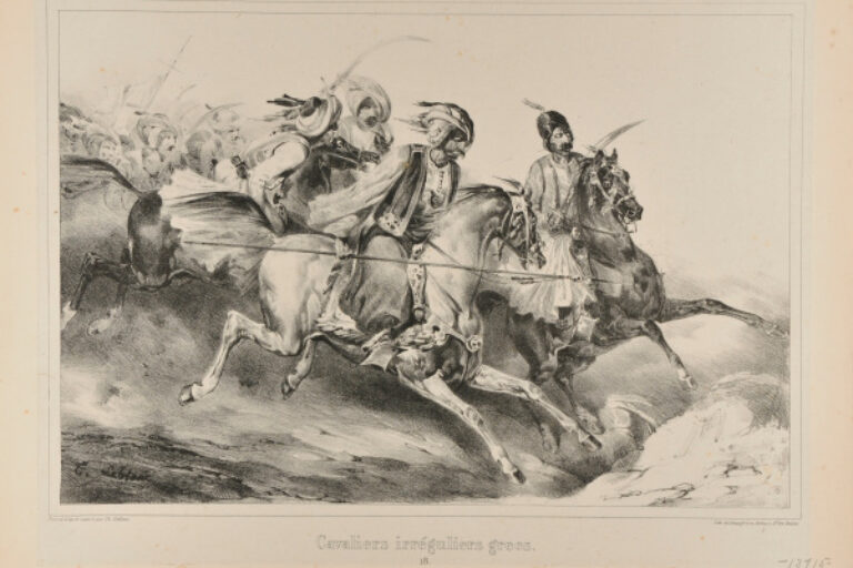 CAVALIERS IRRÉGULIERS GRECS
