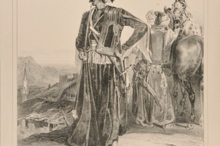 OFFICIER DE CAVALERIE IRRÉGULIÈRE GRECQUE
