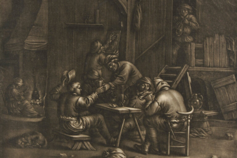 PEASANTS DRINKING