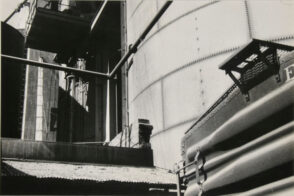 Grain Elevator in Freight Yard