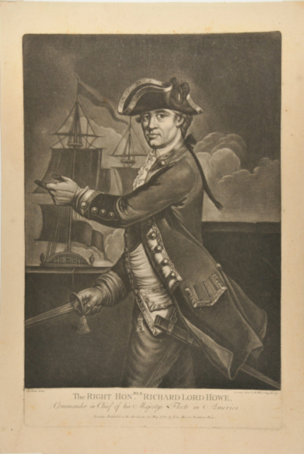 The Right Honorable Richard, Lord Howe