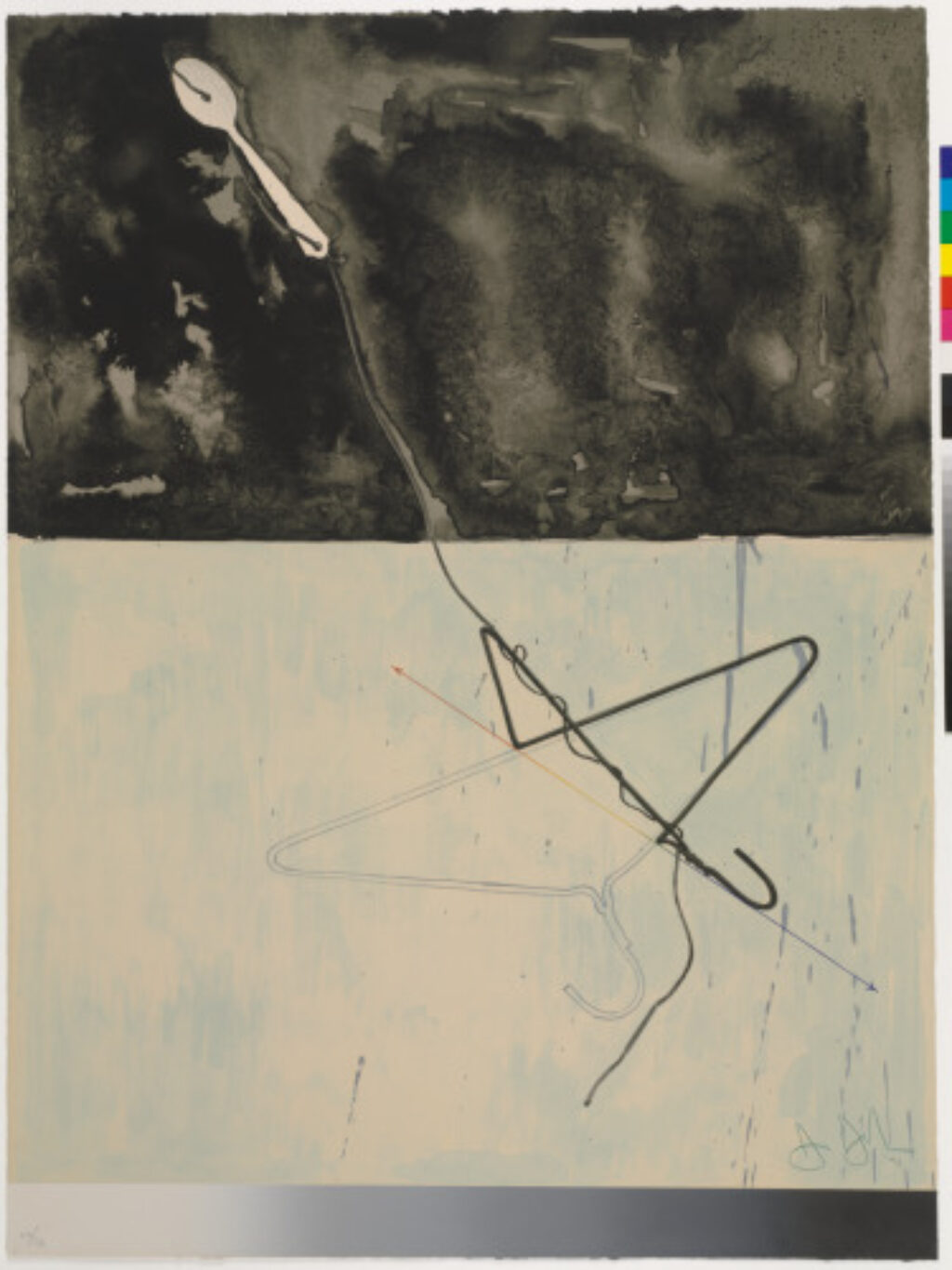 Fragment–According to What, Coat Hanger and Spoon