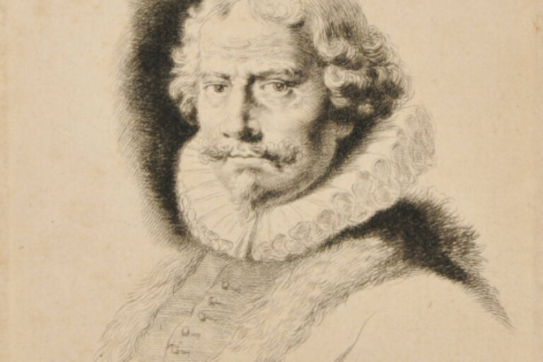 HEAD OF A MAN, WEARING A RUFF