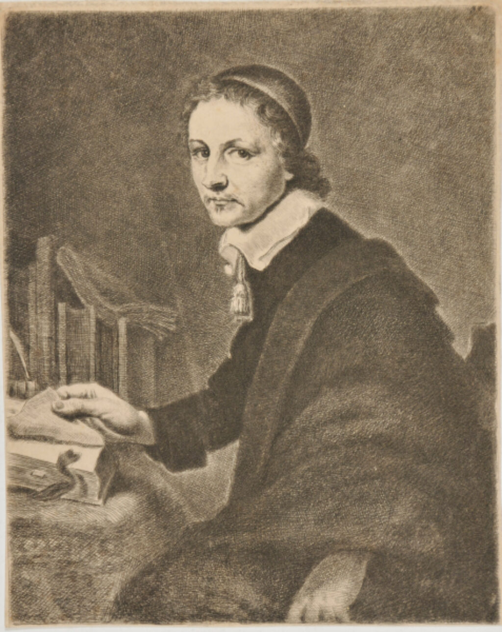 Half Length Portrait of a Theologian, Turned to Left