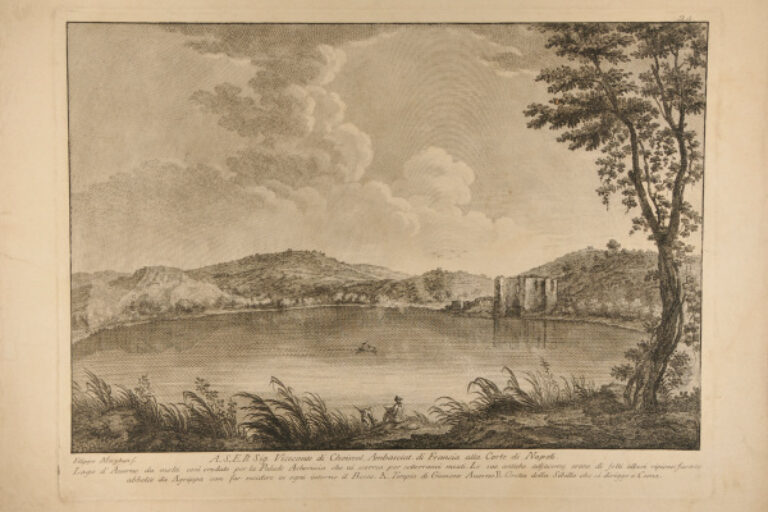 VIEW OF THE LAKE OF AVERNUS