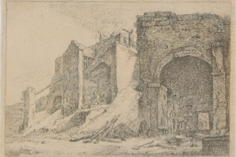 THE BLACKSMITH'S SHOP