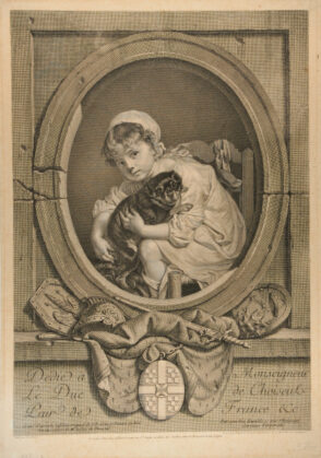 La petite fille au chien