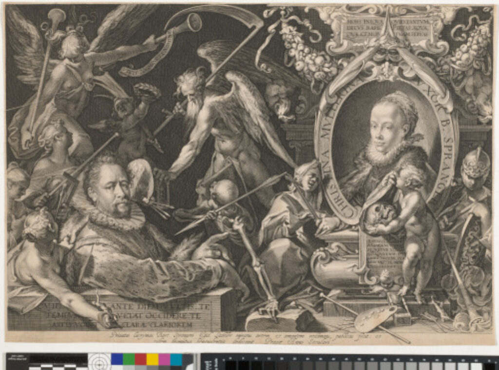 Bartholomeus Spranger and His Late Wife Christina Muller - Image 2