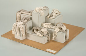 Maquette for San Mateo Fiber Sculpture