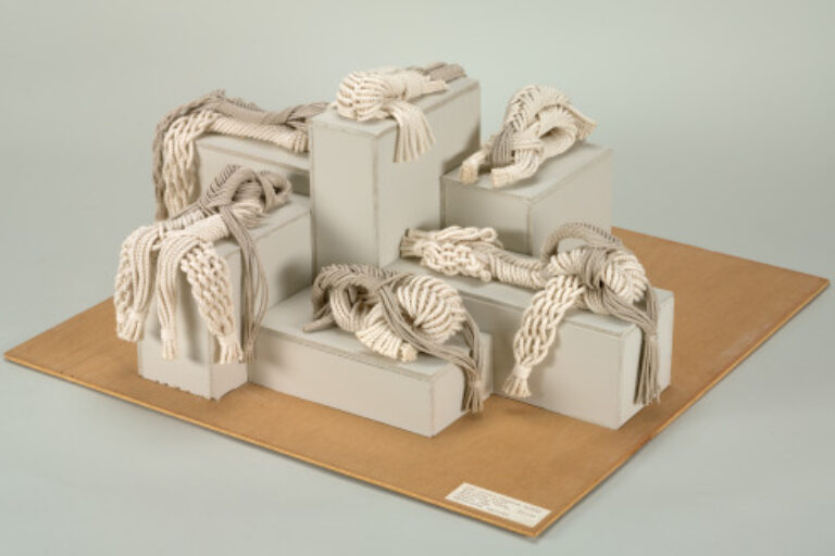 Maquette for San Mateo Fiber Sculpture