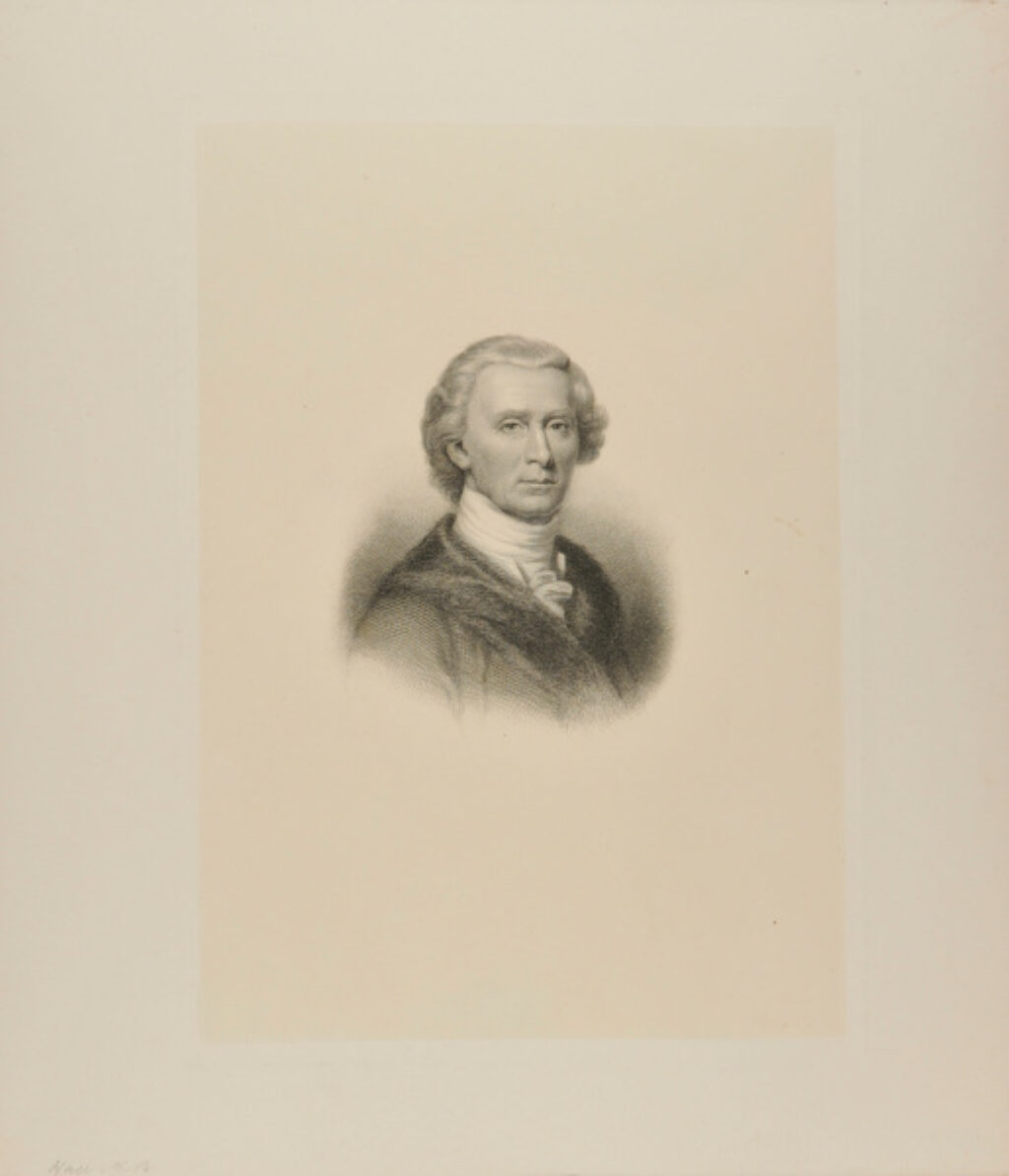Bust, Three-Quarters to Right, of Man with High Stock Collar and Fur-Trimmed Coat