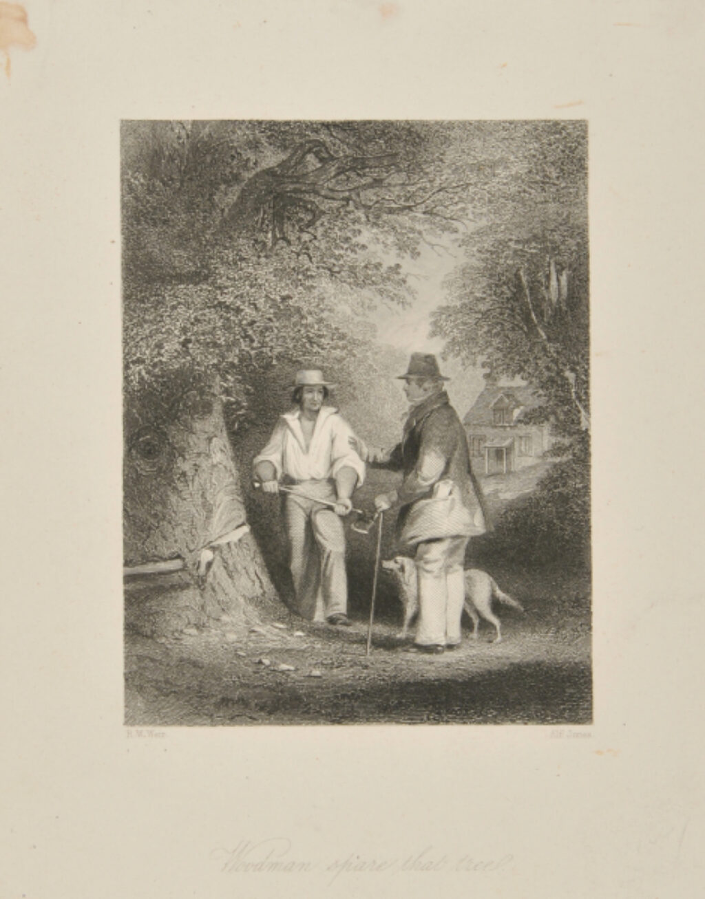 Woodman Spare That Tree