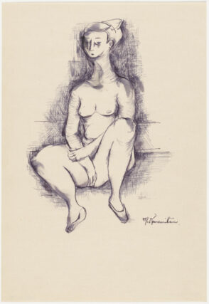 Seated Nude Woman