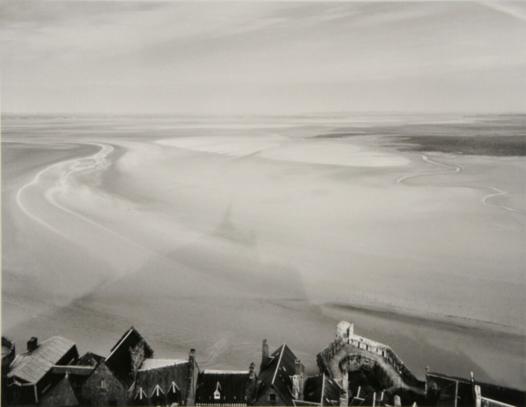 Shadow, Sandbar, Mt. St. Michel, France