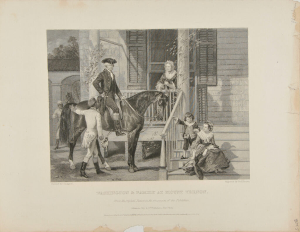 Washington and Family at Mount Vernon