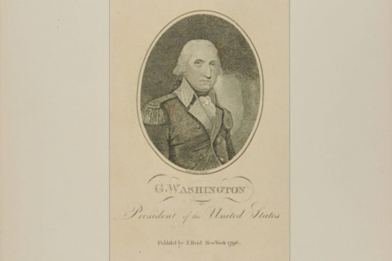 G. WASHINGTON, PRESIDENT OF THE UNITED STATES