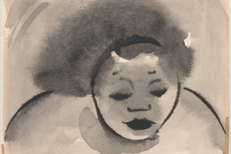 CHINESE INK DRAWING NO 672
