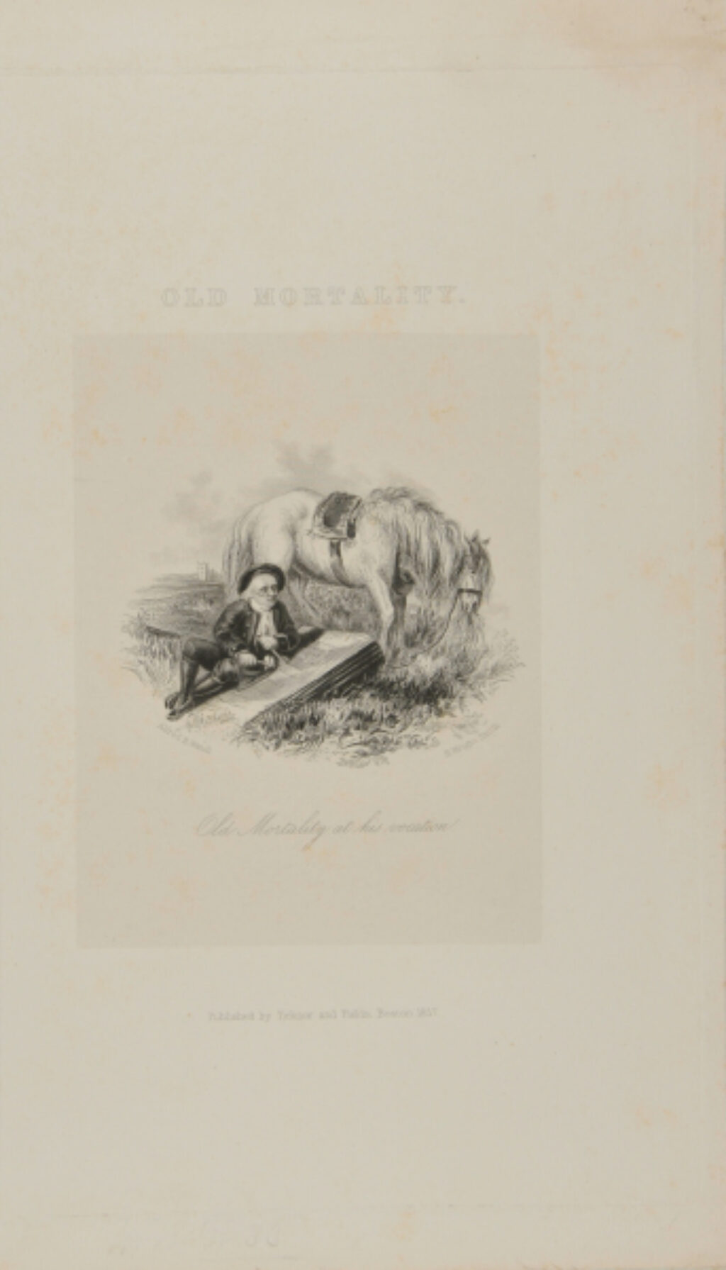 Old Mortality at His Vocation