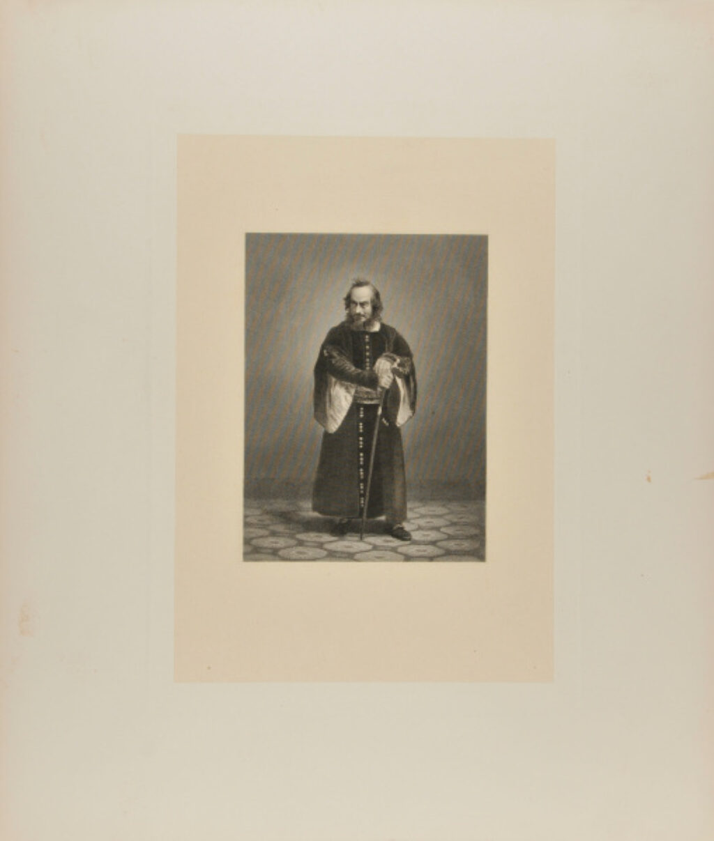 Edwin Forrest as Shylock