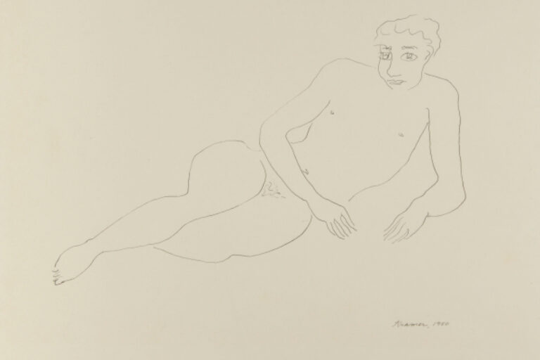 LOUNGING NUDE