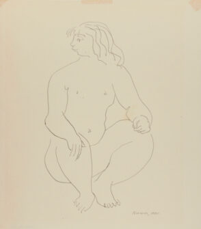 Seated Nude Woman