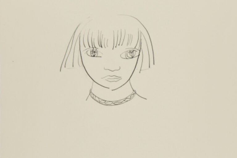 WOMAN WITH A BOB HAIRCUT