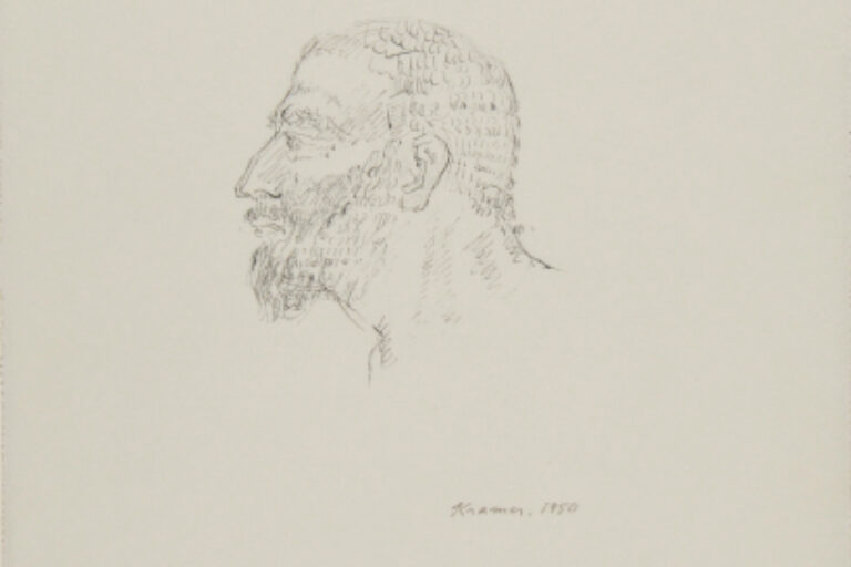 MAN IN PROFILE