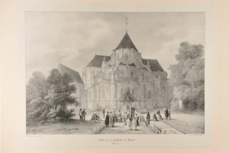 ABSIDE DE LA CATHÉDRALE DE NOYON