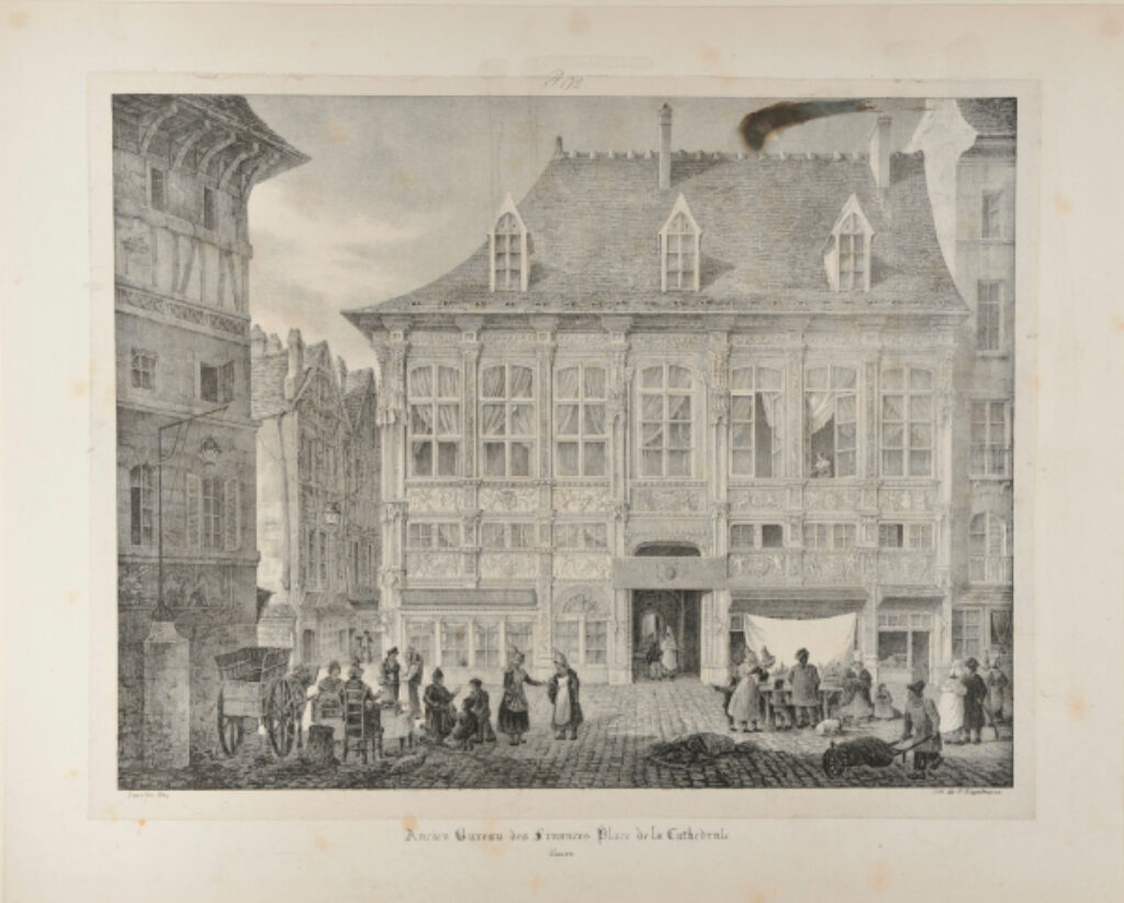 Ancien Bureau des Finances, Place de la Cathedrale, Rouen