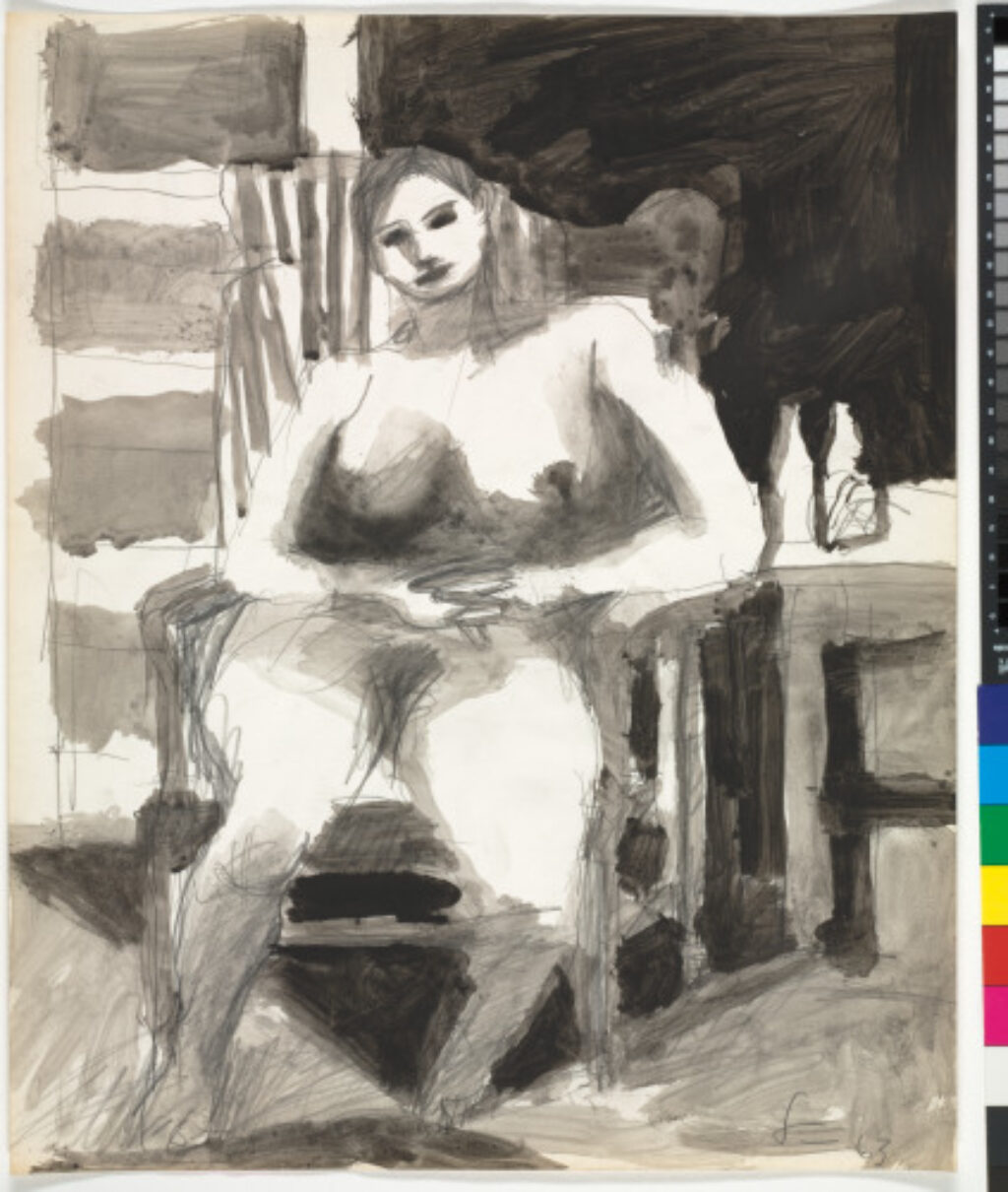Figure Drawing Series No. 51, 1963 - Image 1