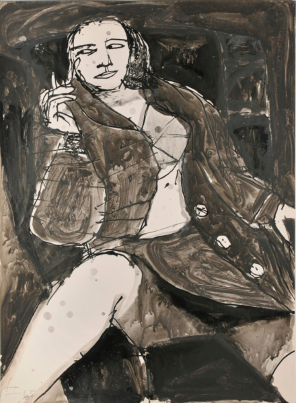 Figure Drawing Series No. 86, 1965 - Image 2