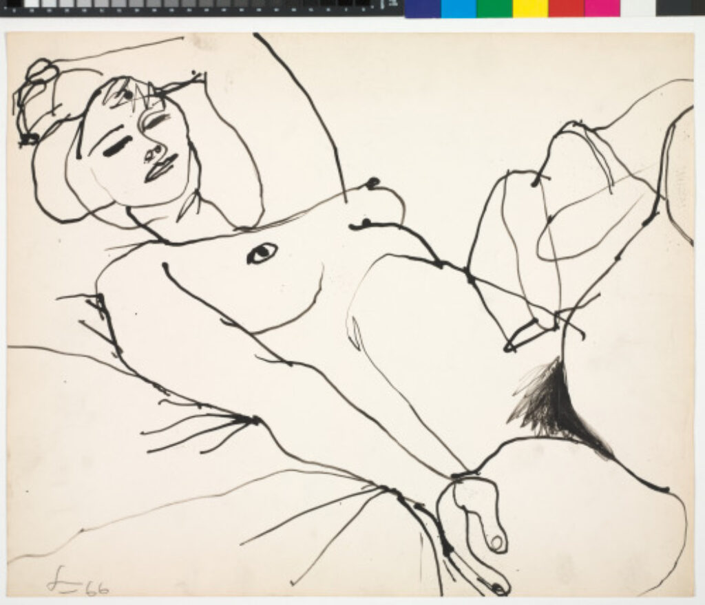 Figure Drawing Series No. 59, 1966 - Image 1