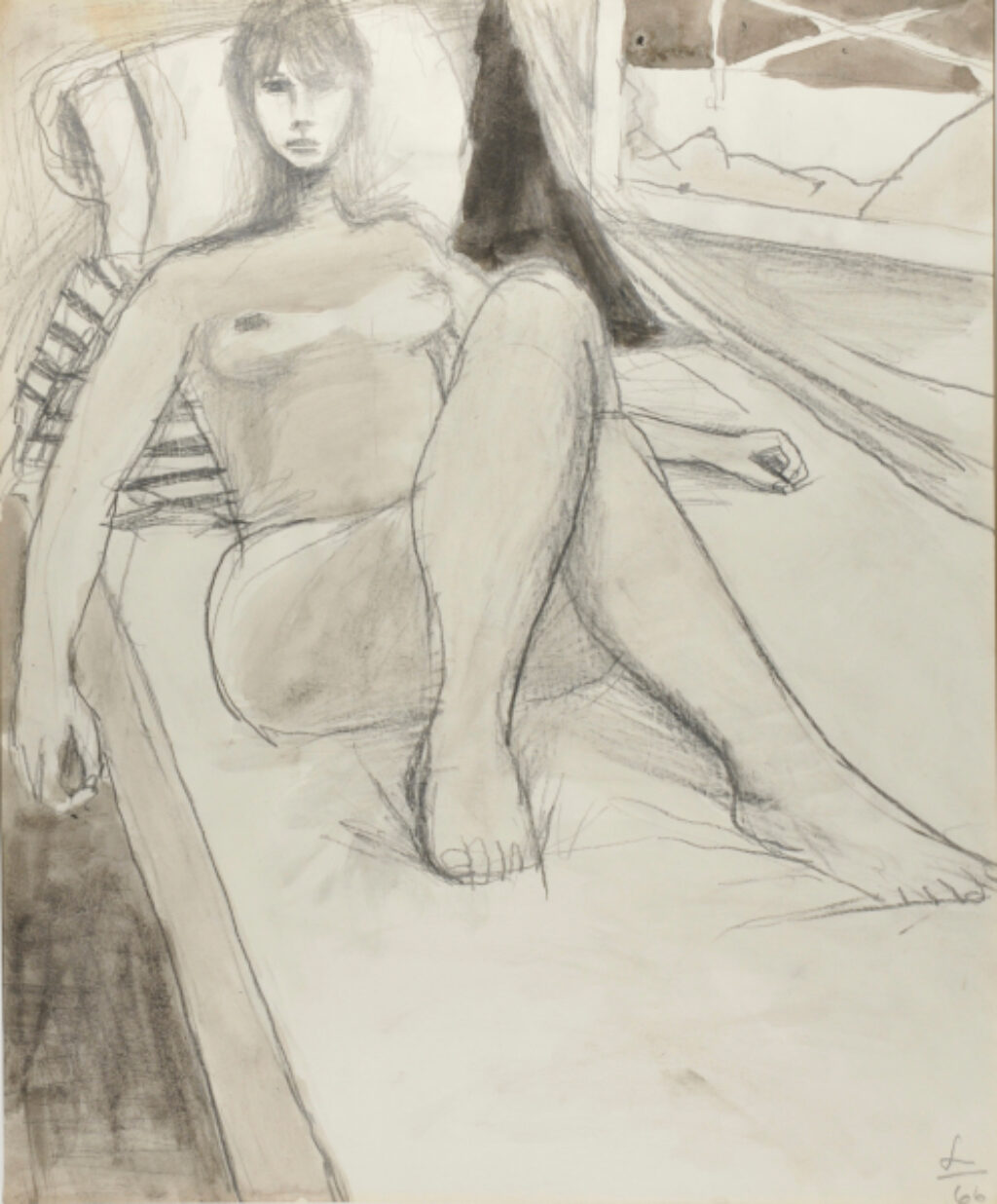 Figure Drawing Series No. 67, 1966 - Image 2