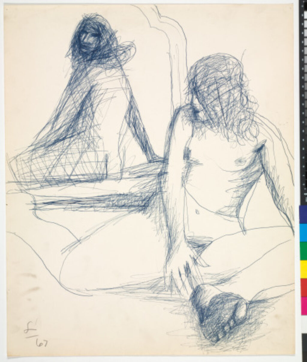 Figure Drawing Series No. 141, 1967 - Image 1