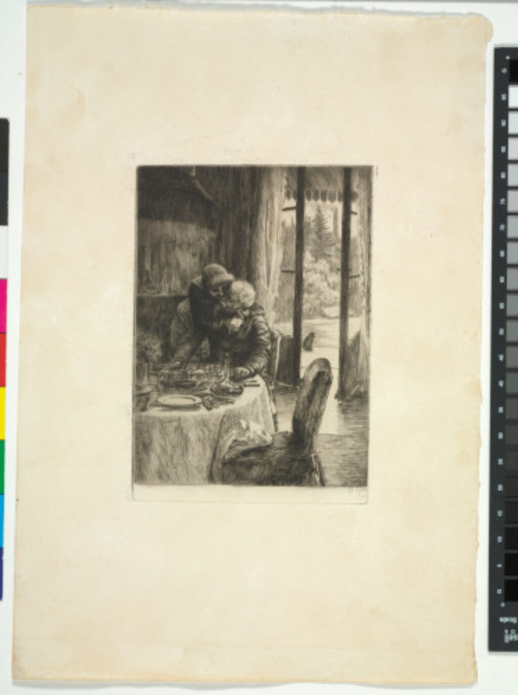 From the series “Renée Mauperin: Ten Illustrations to the Novel by Edmond and Jules de Goncourt”