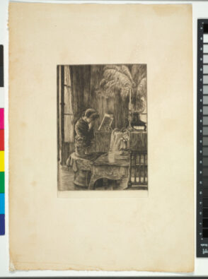 From the series “Renée Mauperin: Ten Illustrations to the Novel by Edmond and Jules de Goncourt”