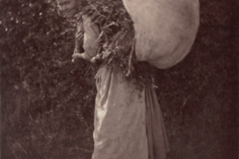 PEASANT WOMAN CARRYING TWIGS