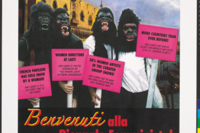 BENVENUTI ALLA BIENNALE FEMMINISTA (PROJECT FOR THE VENICE BIENNALE)
