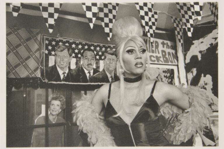 RUPAUL ON THE SET OF THE AMERICAN MUSIC SHOW, ATLANTA