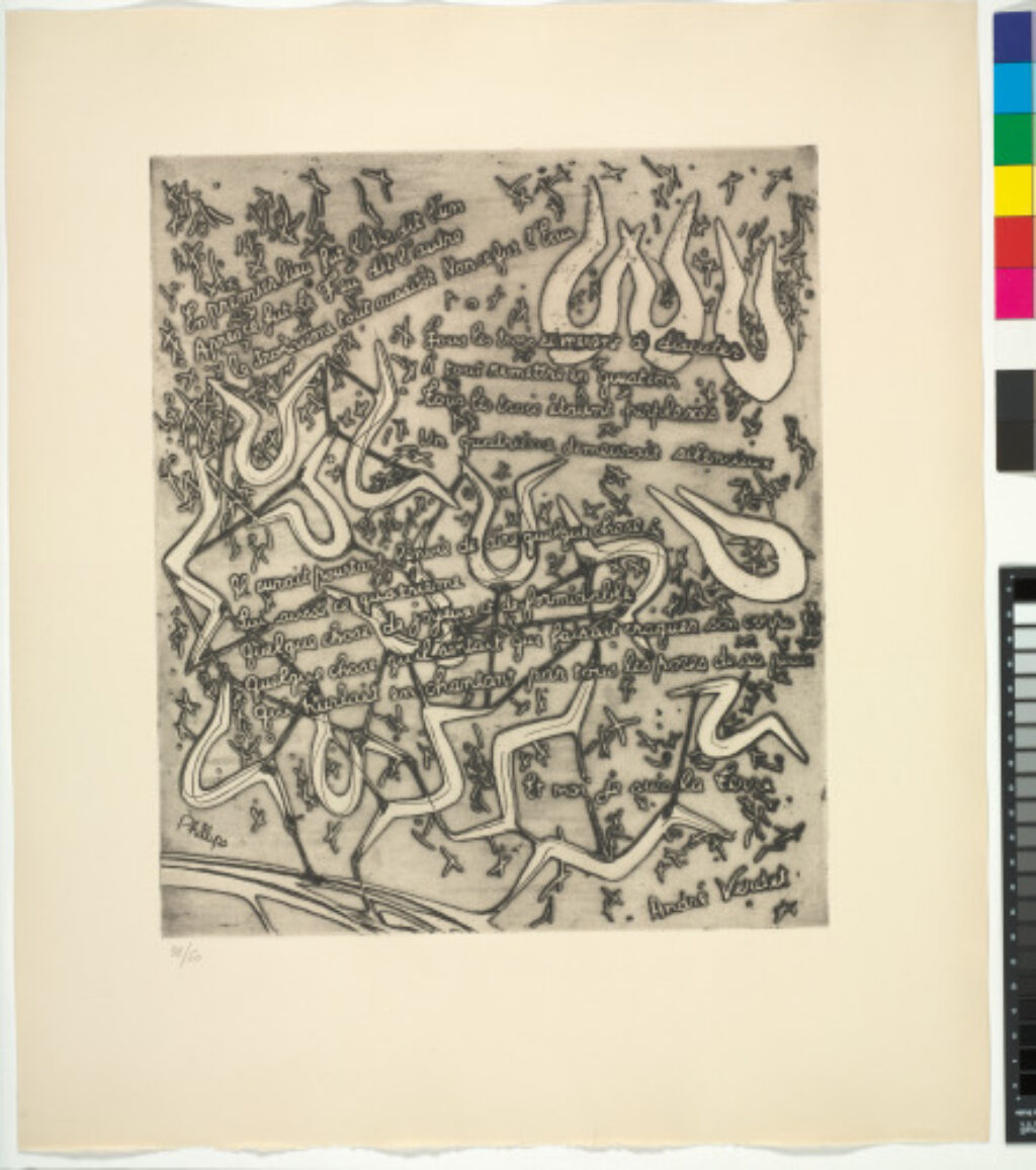 From the portfolio “21 Etchings and Poems”