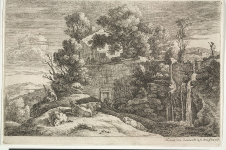 THE SPINNER AND FOUR COWS